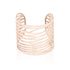 Energy | 18k Rose Gold | Laser Cut Cuff